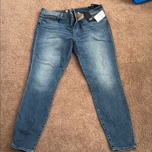 Kut from the Kloth Blue Tapered Jeans with Vintage Wash